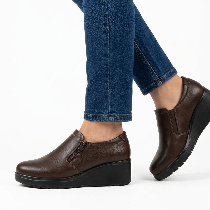 Camilla - Mocassino comodo con zip