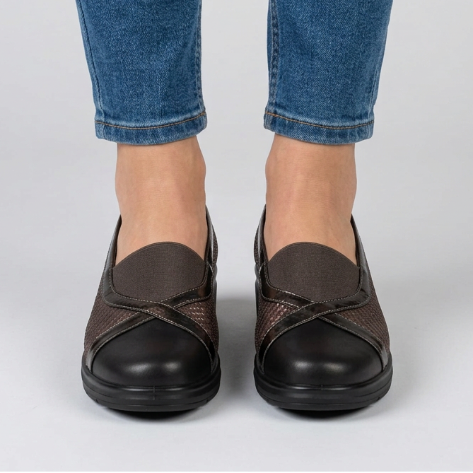 Debora - Mocassino elastico donna