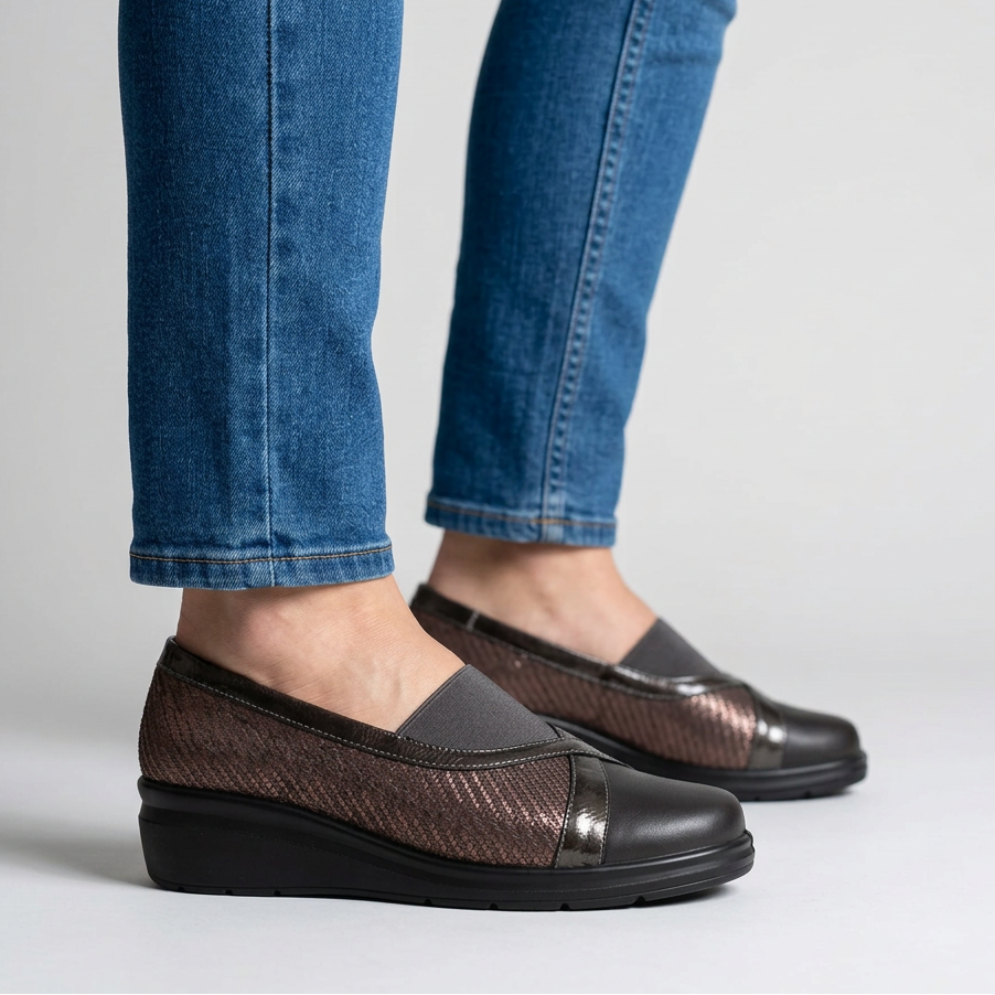 Debora - Mocassino elastico donna