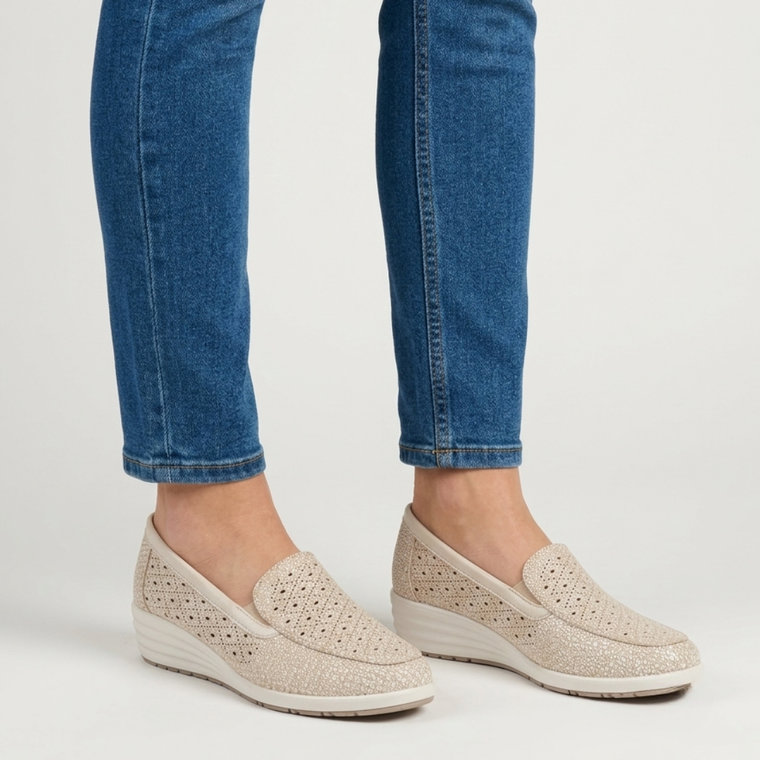 Ermione - Mocassino comoda donna