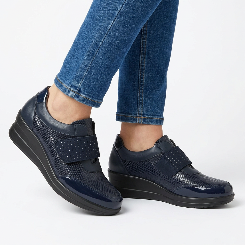 Giulia - Mocassino comodo donna a strappo Anti-shock