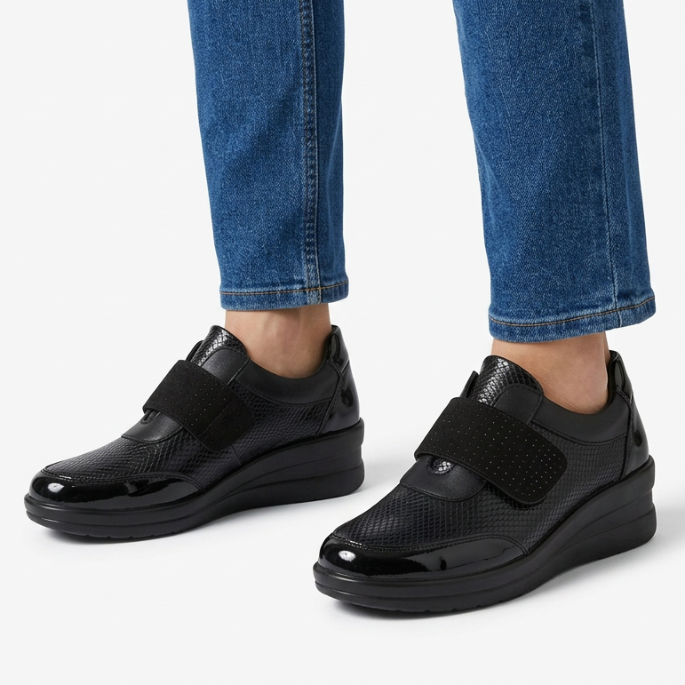 Giulia - Mocassino comodo donna a strappo Anti-shock