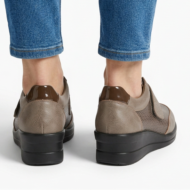 Giulia - Mocassino comodo donna a strappo Anti-shock