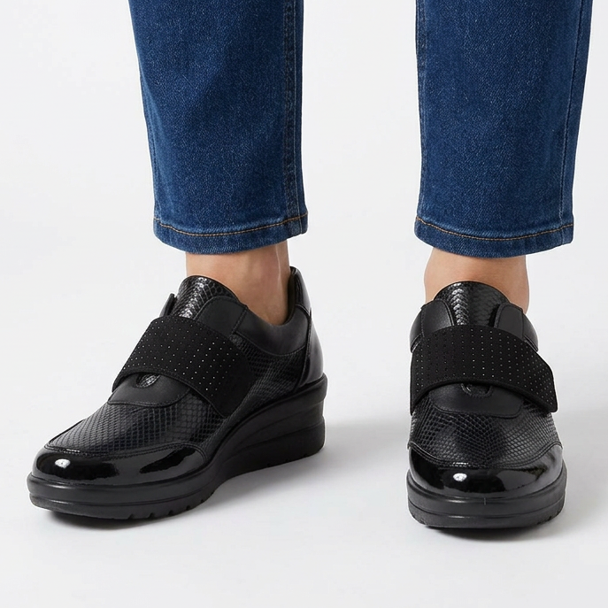 Giulia - Mocassino comodo donna a strappo Anti-shock