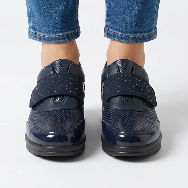 Giulia - Mocassino comodo donna a strappo Anti-shock