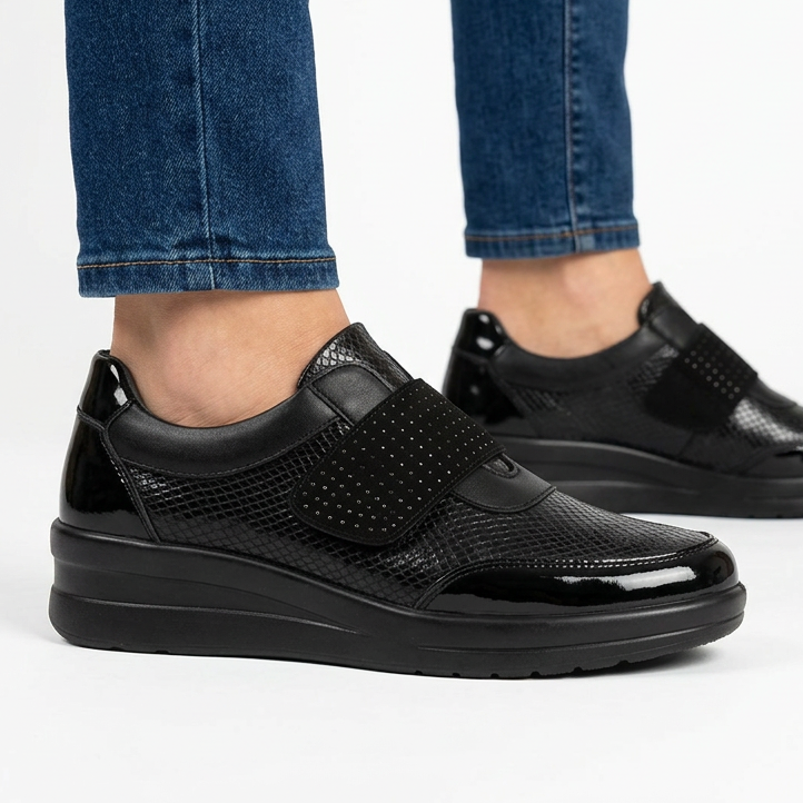 Giulia - Mocassino comodo donna a strappo Anti-shock