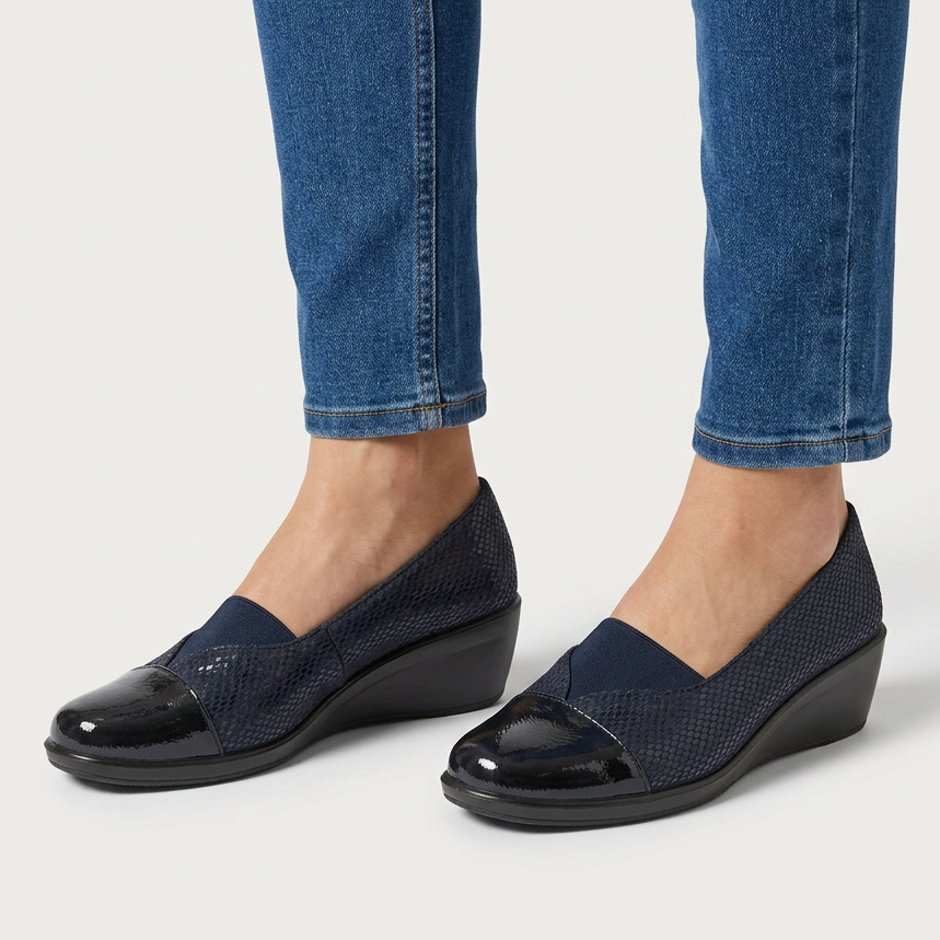 Ilenia - Mocassino elastico donna