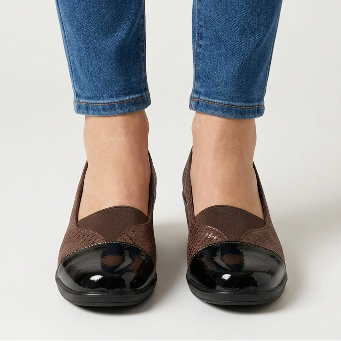 Ilenia - Mocassino elastico donna