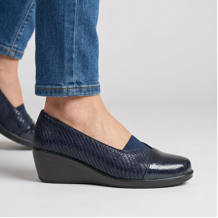 Ilenia - Mocassino elastico donna