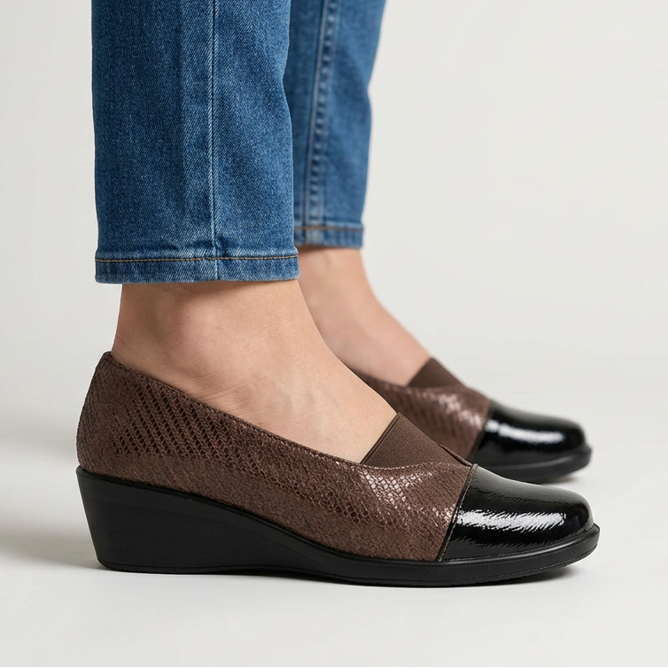 Ilenia - Mocassino elastico donna