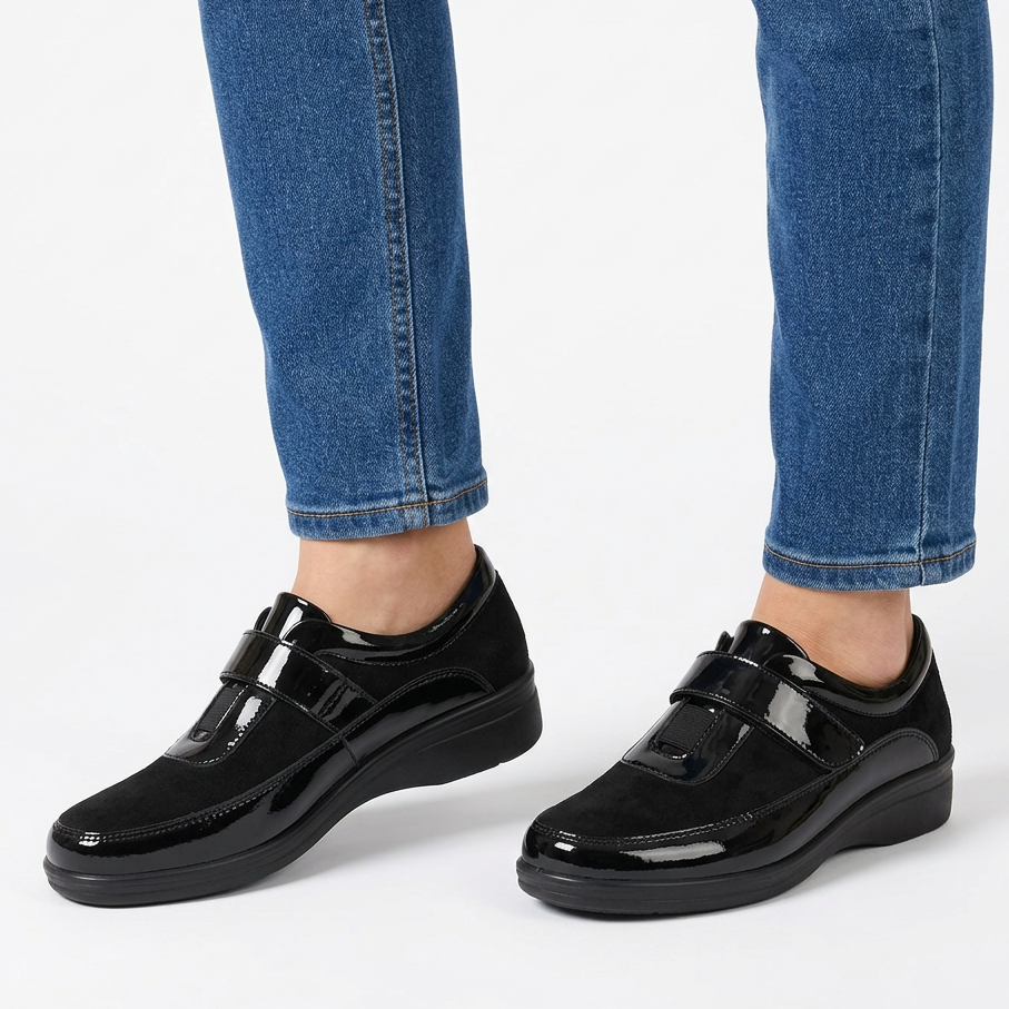 Iolanda - Mocassino anti-shock a strappo
