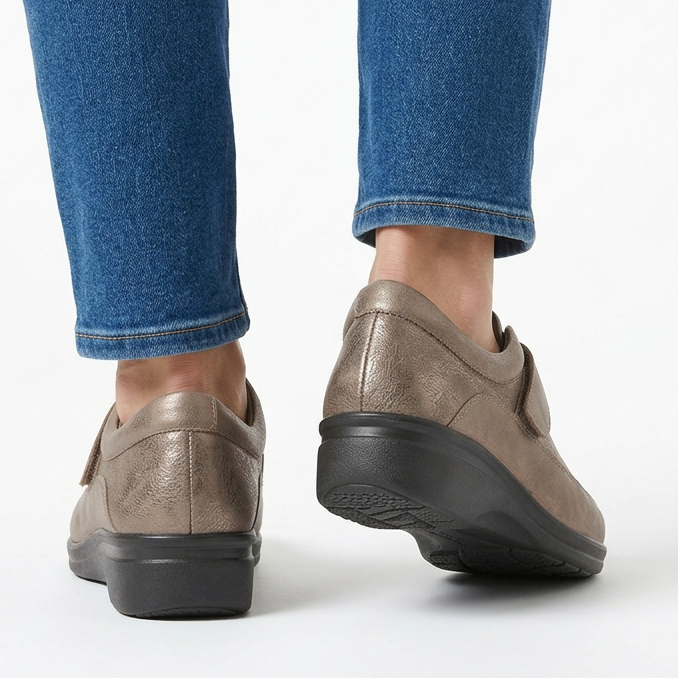 Iolanda - Mocassino anti-shock a strappo
