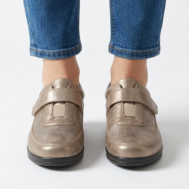 Iolanda - Mocassino anti-shock a strappo
