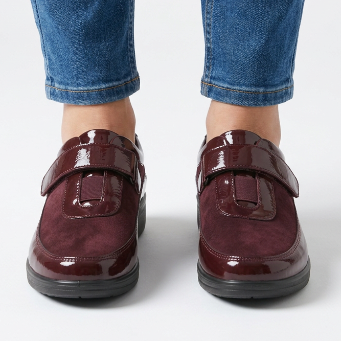 Iolanda - Mocassino anti-shock a strappo
