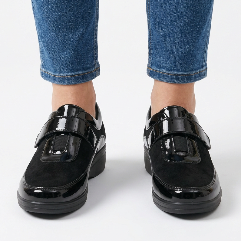 Iolanda - Mocassino anti-shock a strappo
