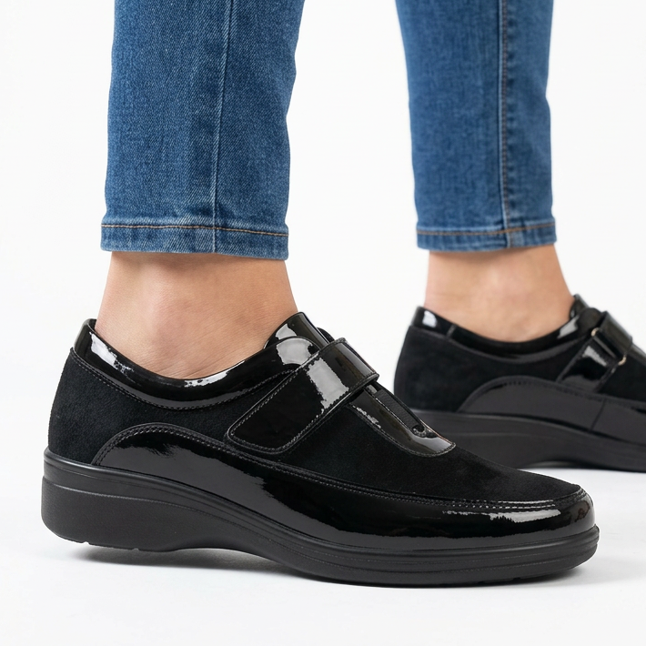 Iolanda - Mocassino anti-shock a strappo