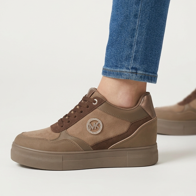 Jolie - Sneakers comoda donna con zeppa