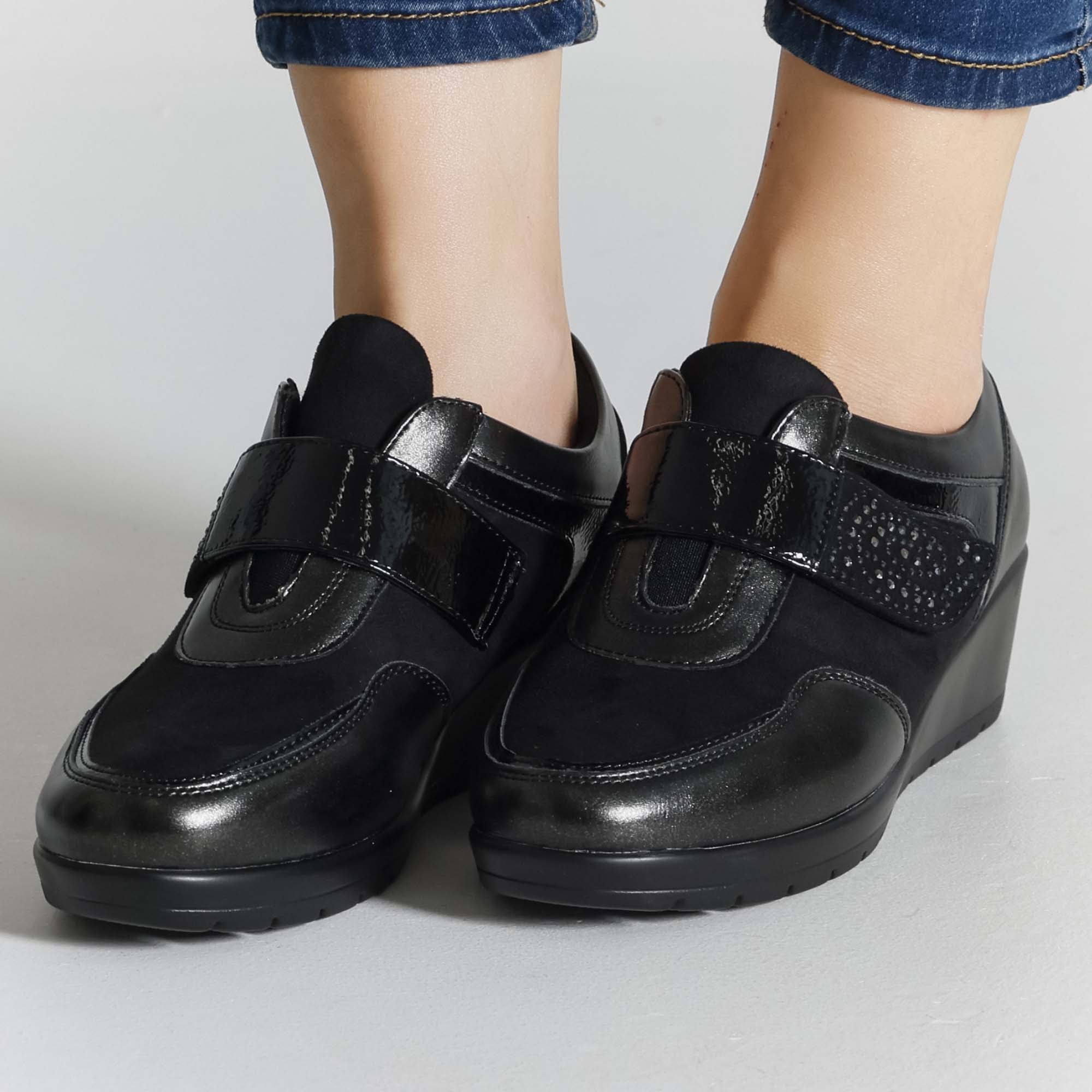 Katia - Sneaker Comfort con zeppa