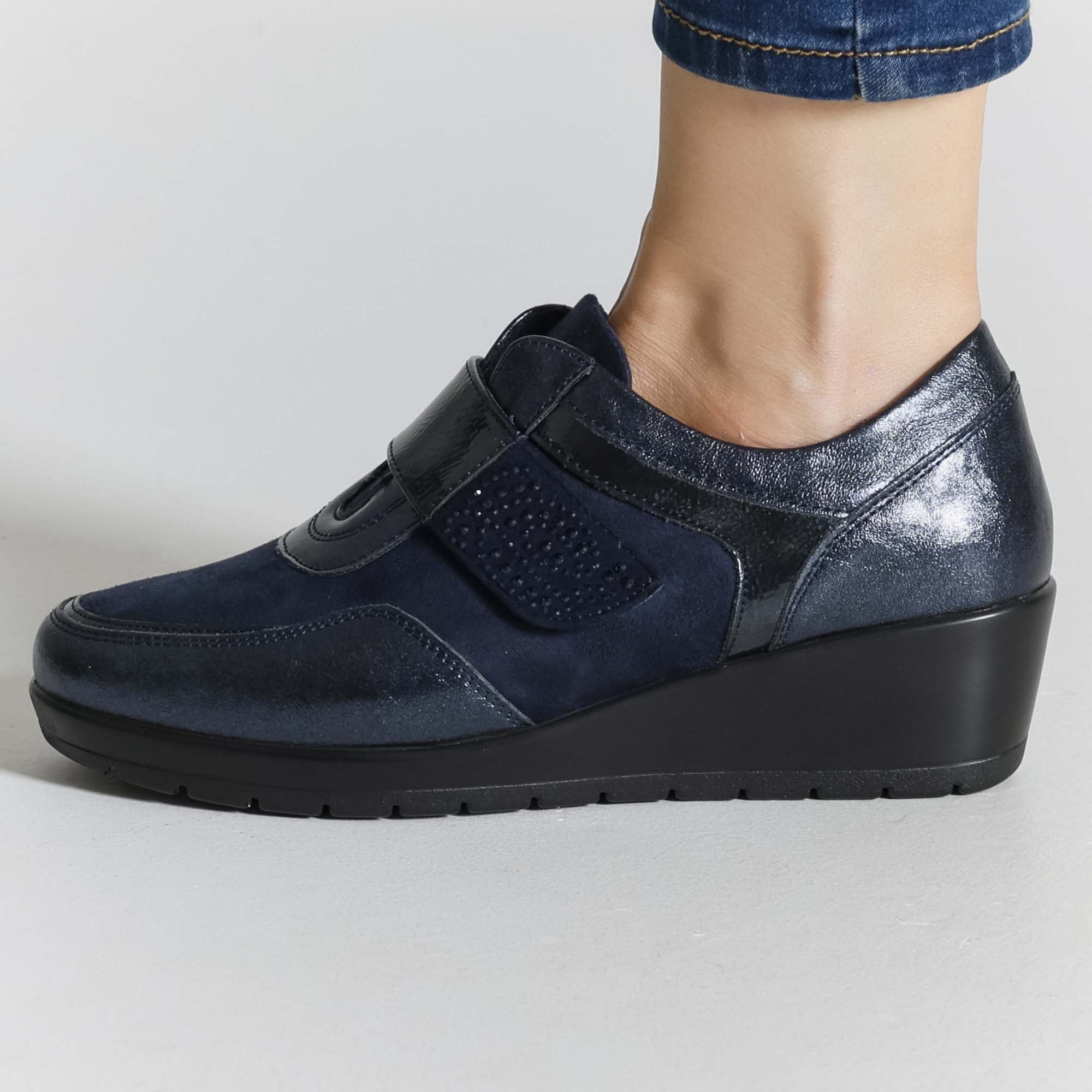 Katia - Sneaker Comfort con zeppa