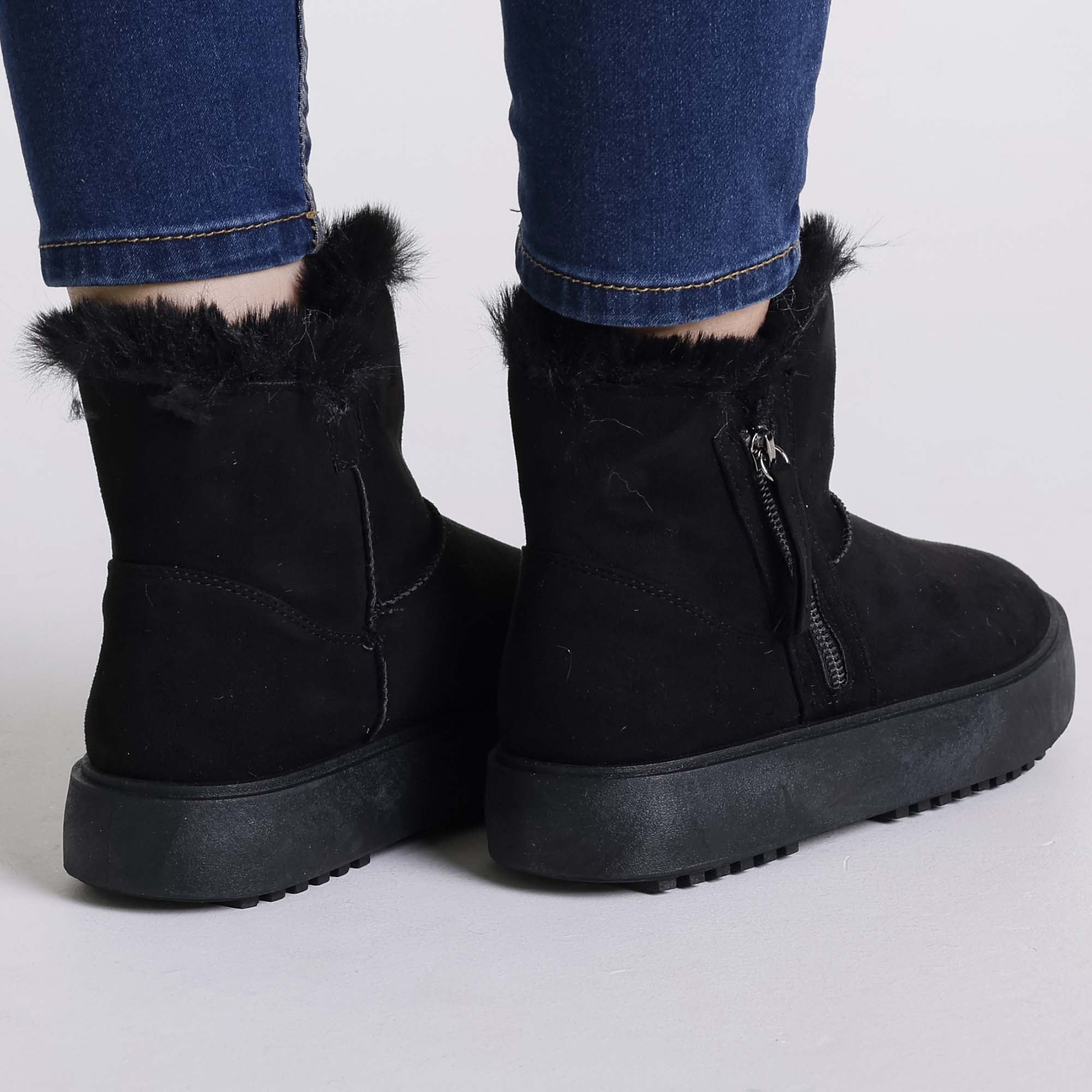 Letizia - Stivaletti Pelliccia Donna