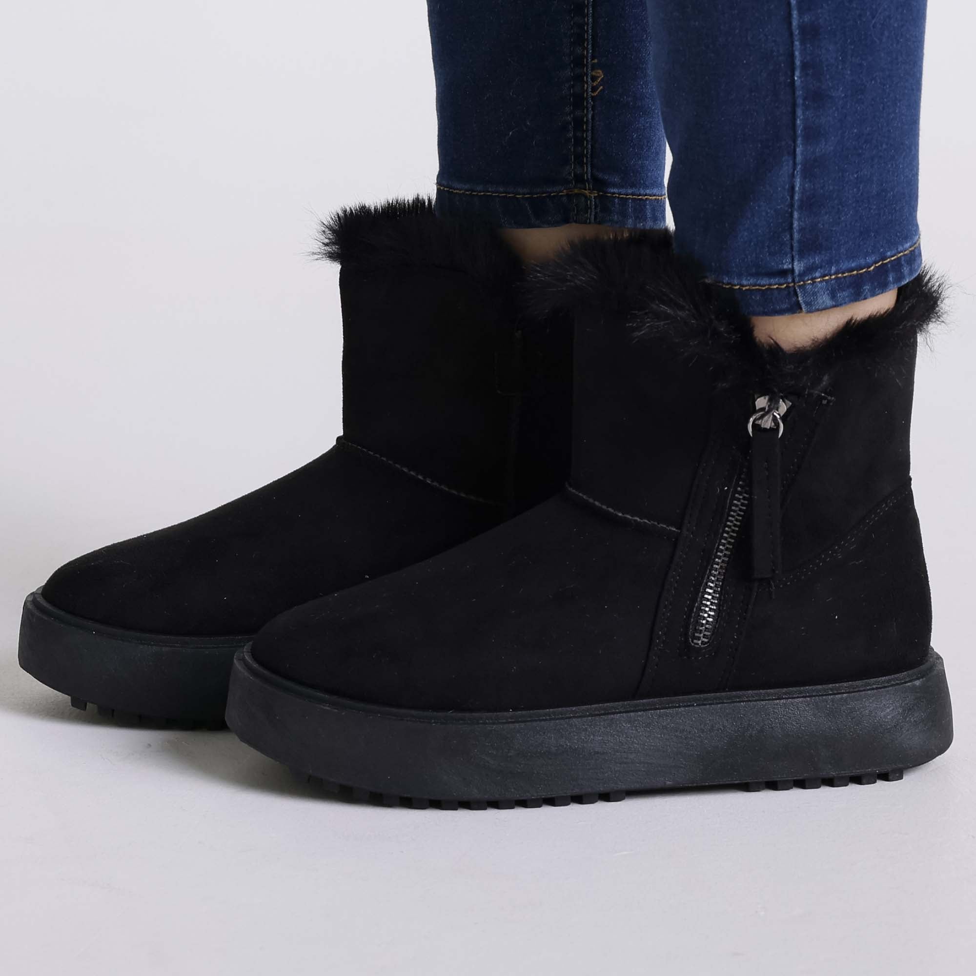 Letizia - Stivaletti Pelliccia Donna