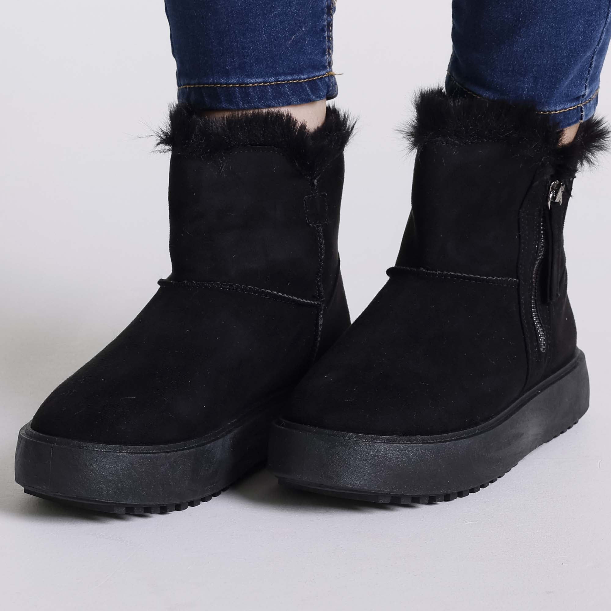 Letizia - Stivaletti Pelliccia Donna