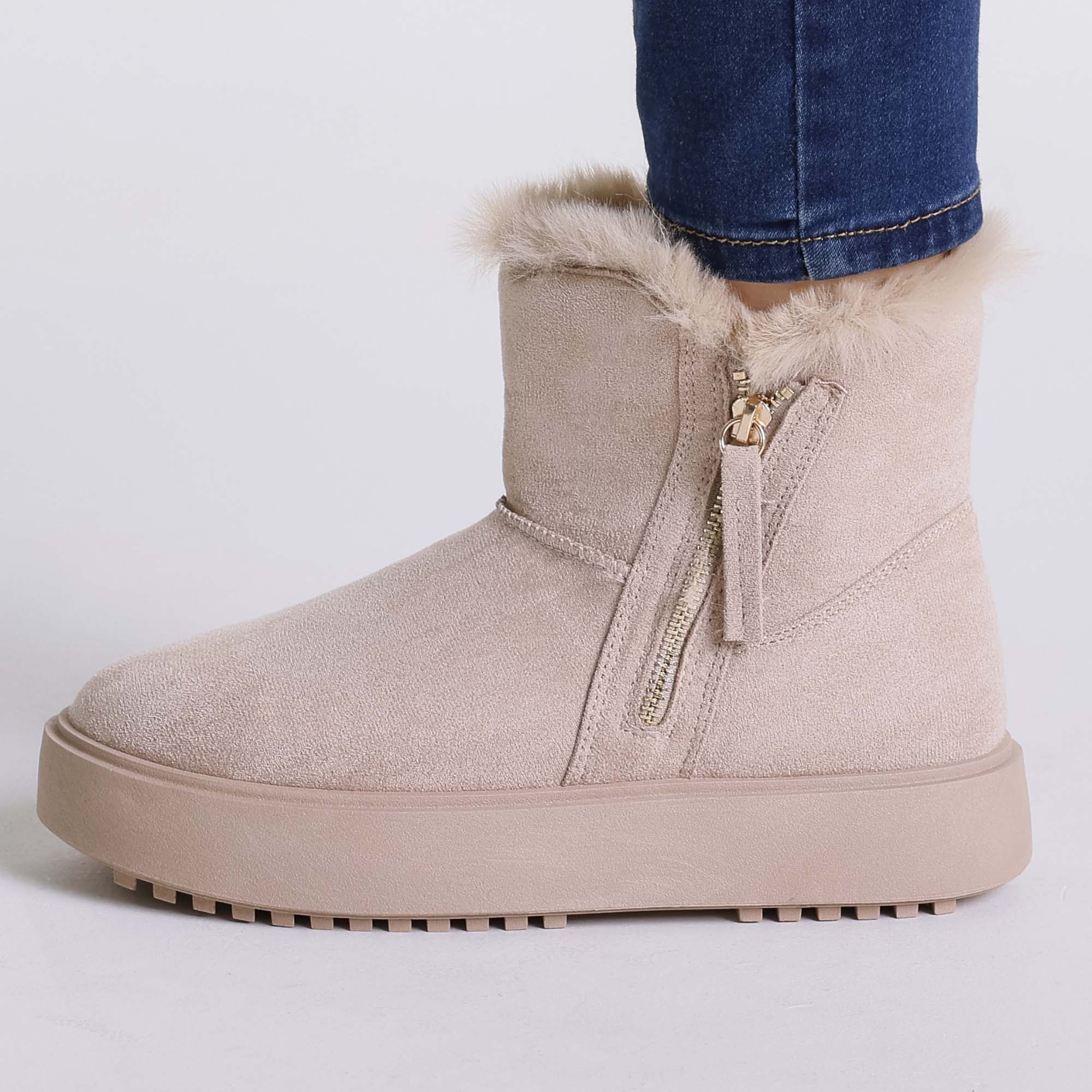 Letizia - Stivaletti Pelliccia Donna