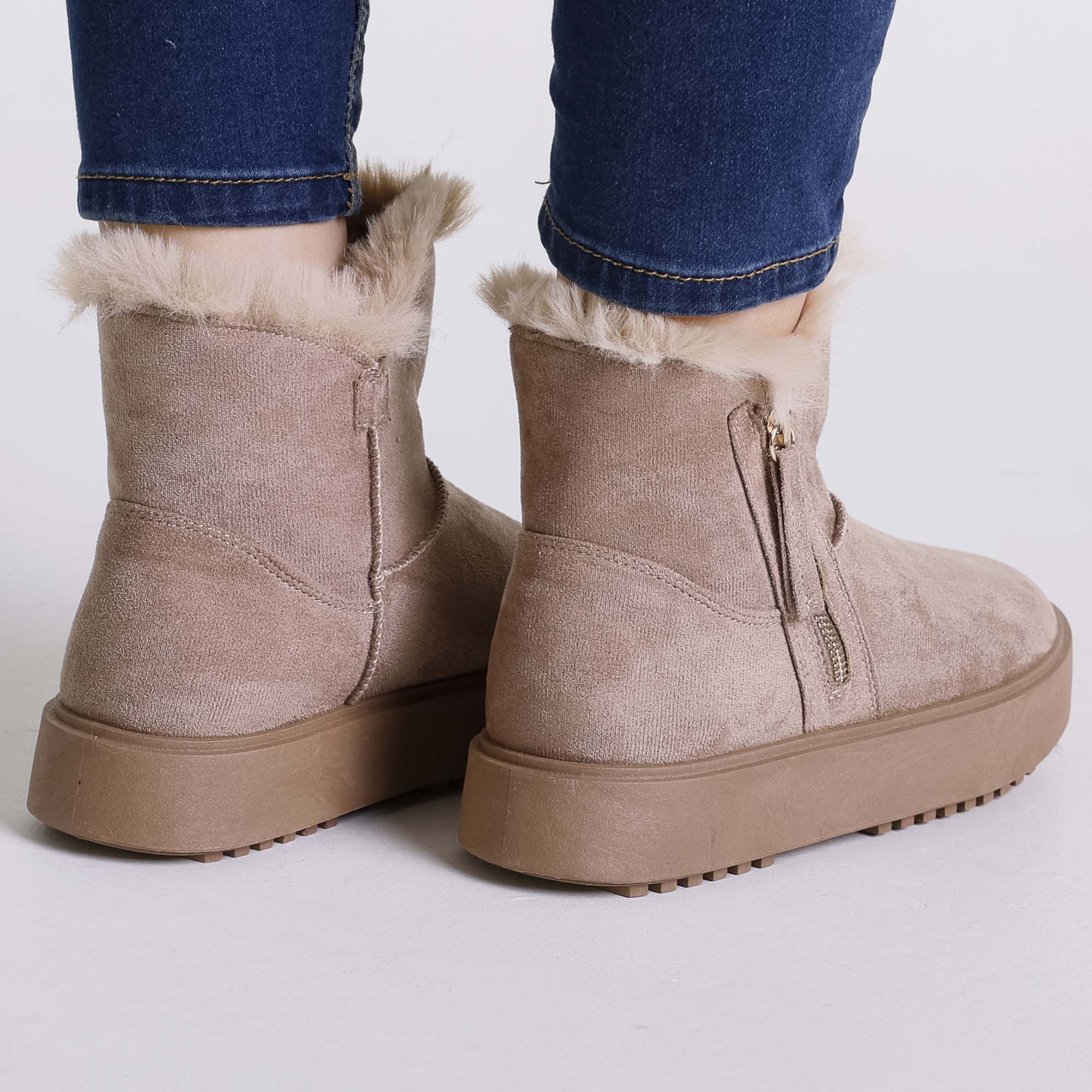 Letizia - Stivaletti Pelliccia Donna