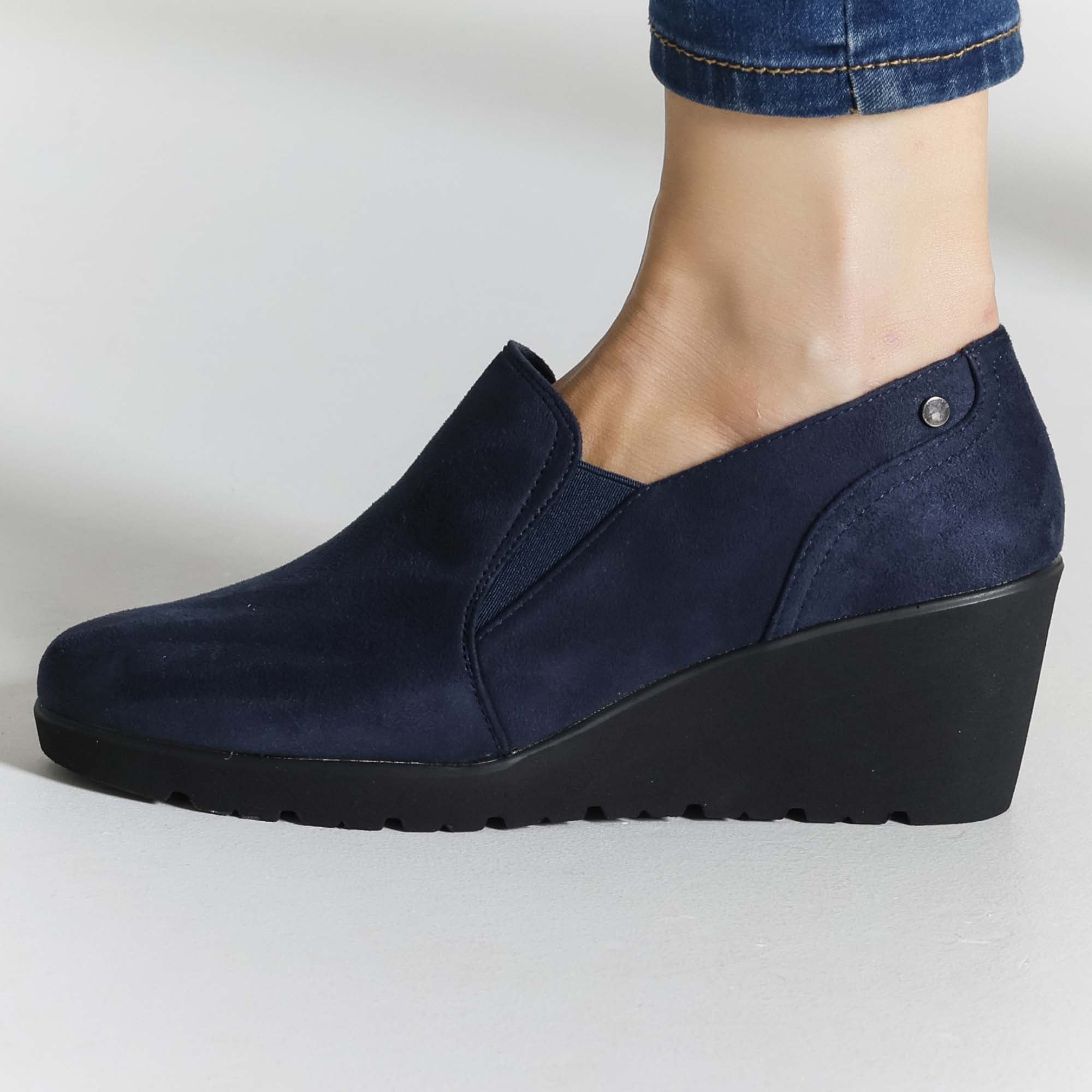 Livia - Mocassino Comfort con zeppa