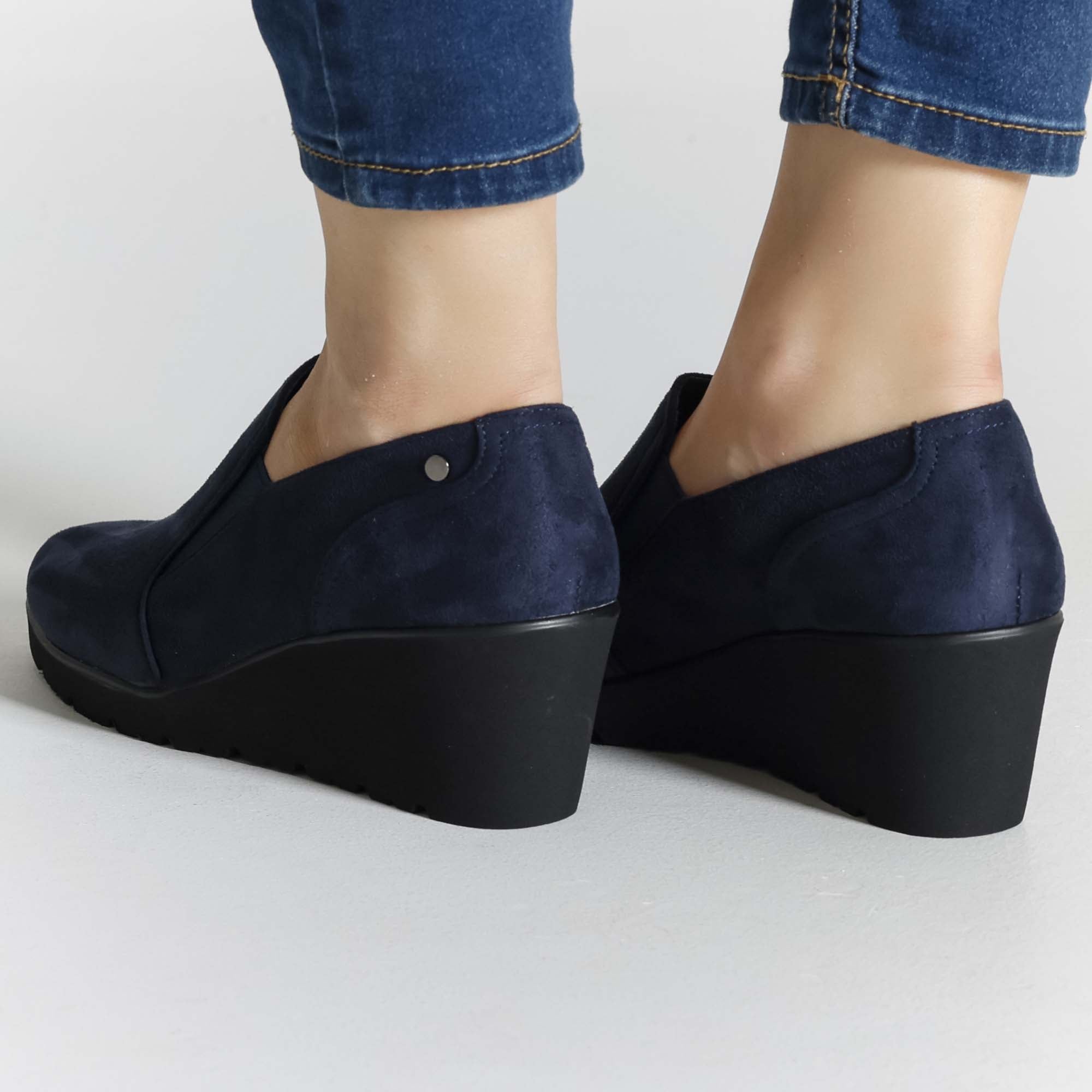 Livia - Mocassino Comfort con zeppa