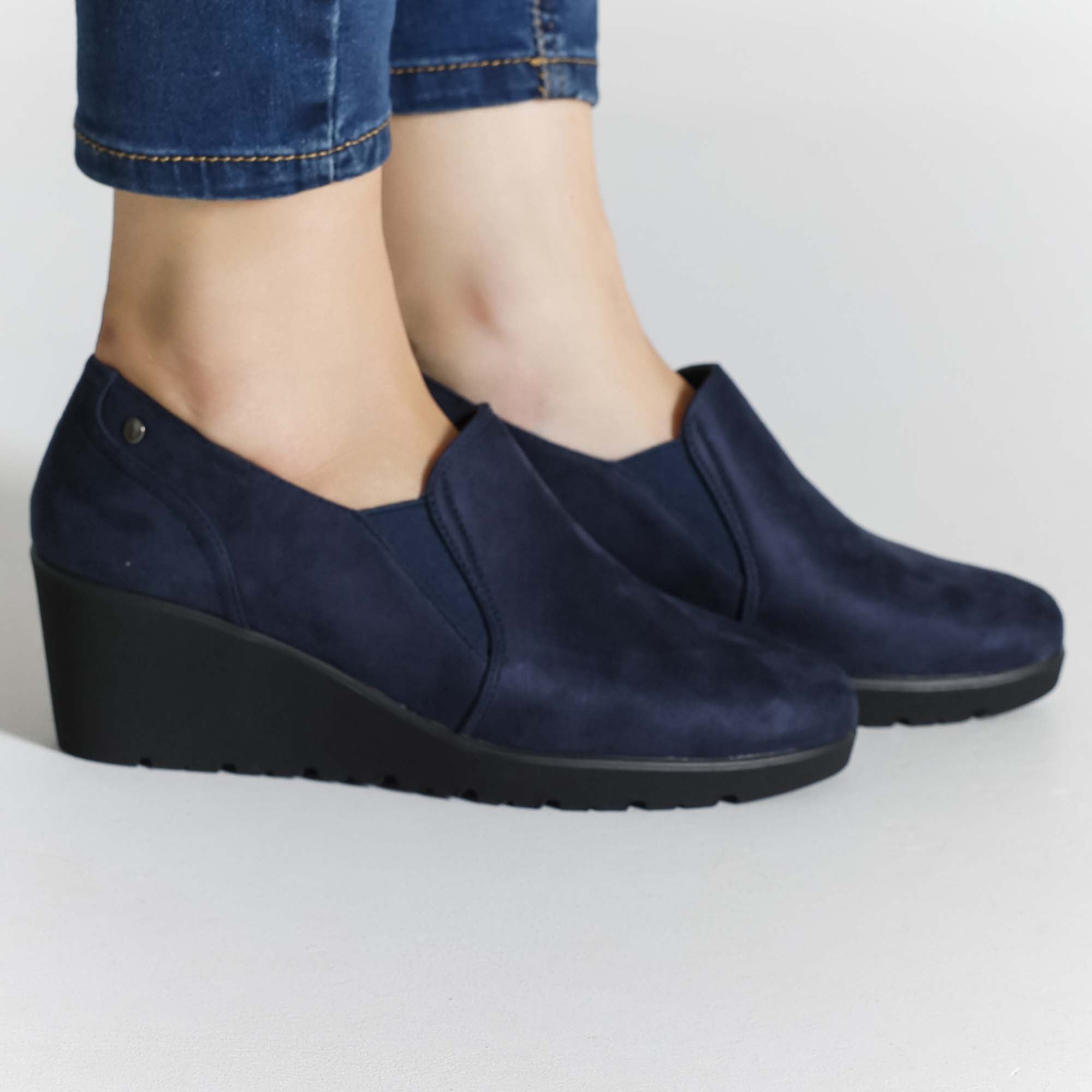 Livia - Mocassino Comfort con zeppa