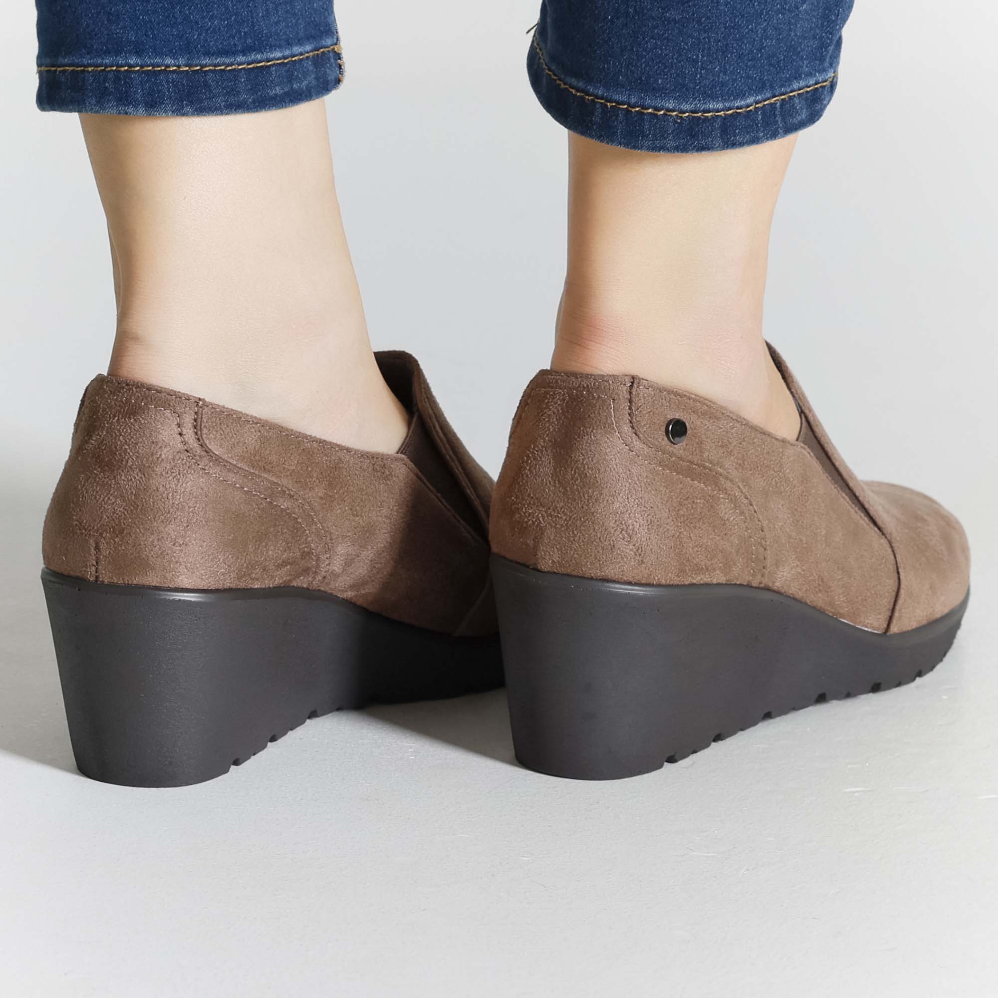 Livia - Mocassino Comfort con zeppa