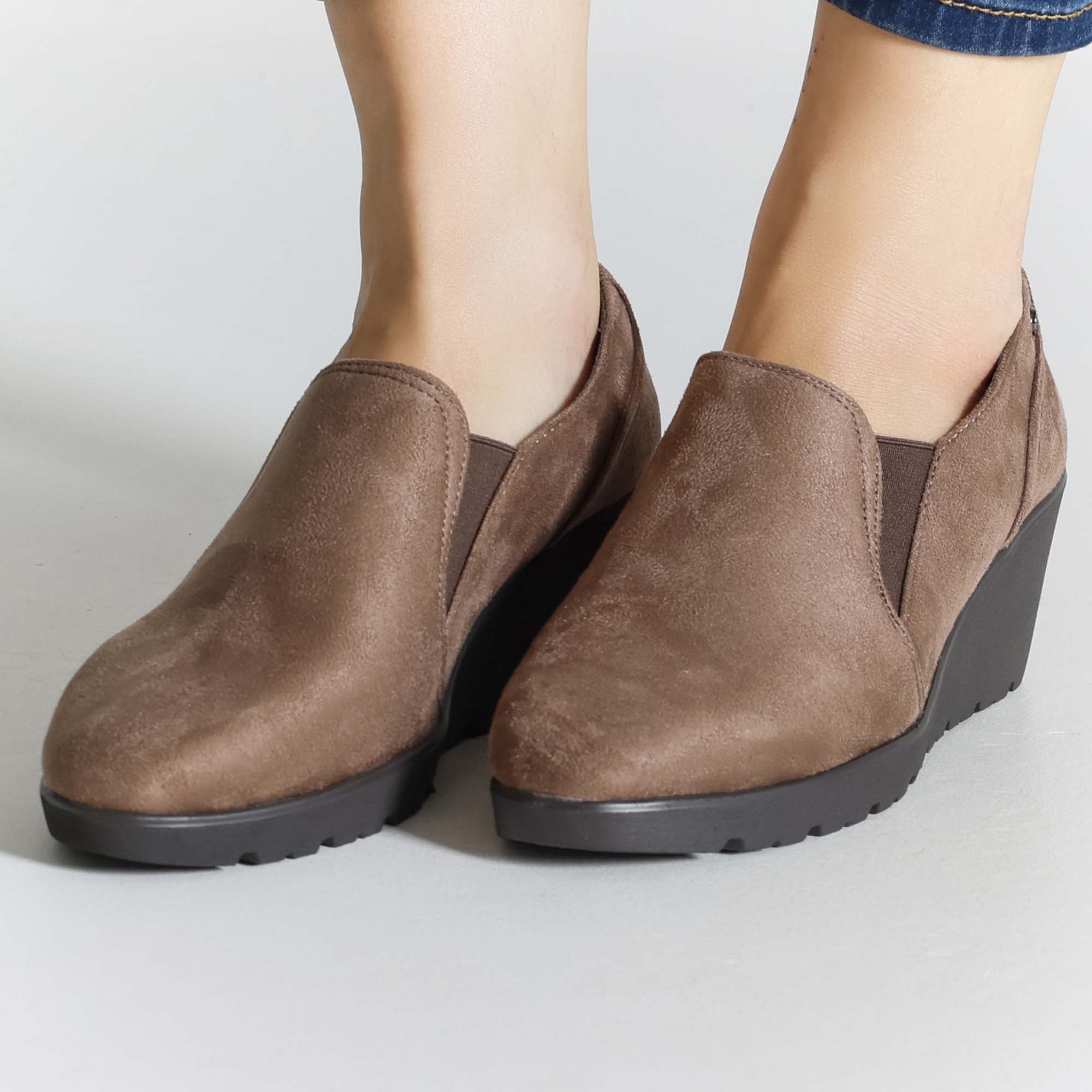 Livia - Mocassino Comfort con zeppa