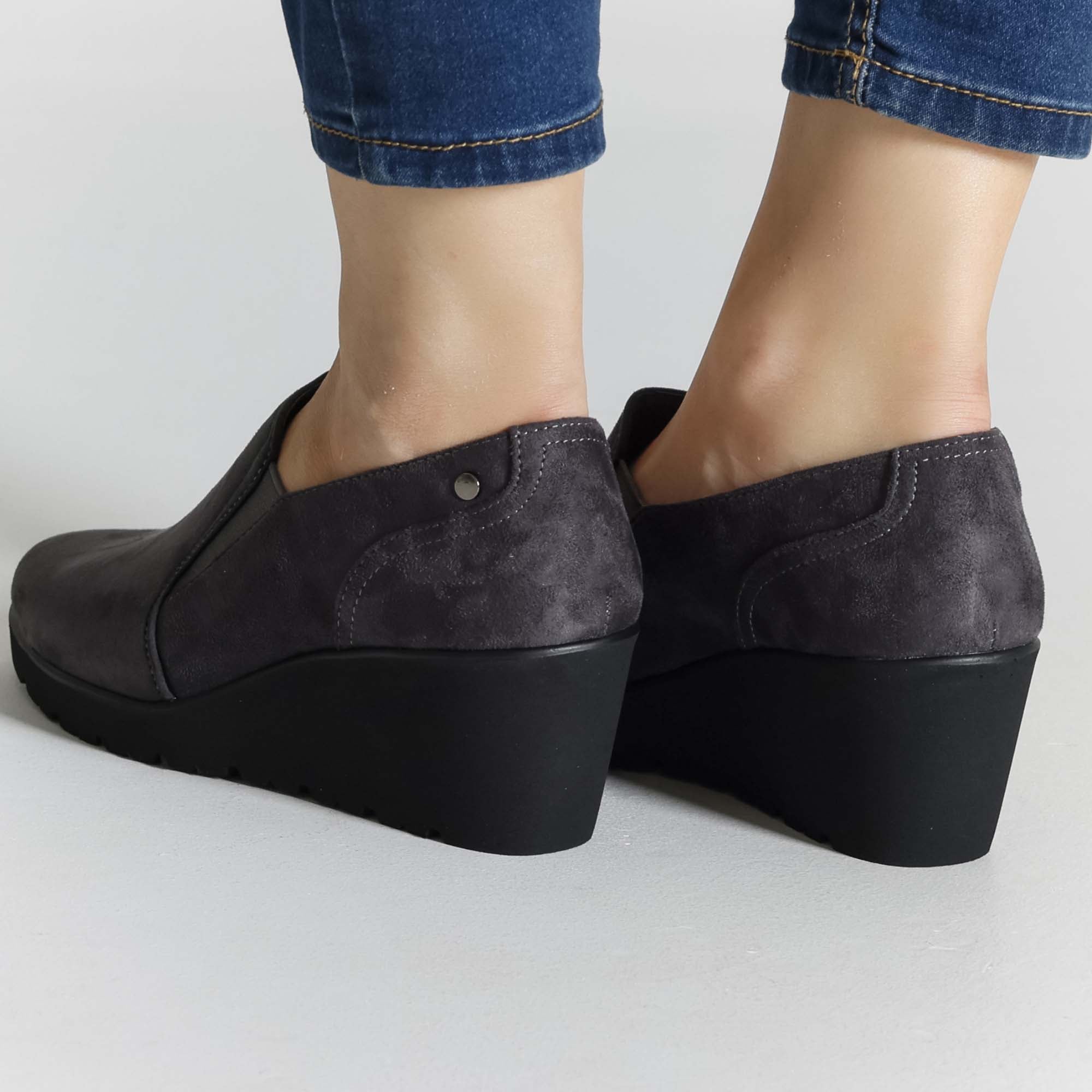 Livia - Mocassino Comfort con zeppa