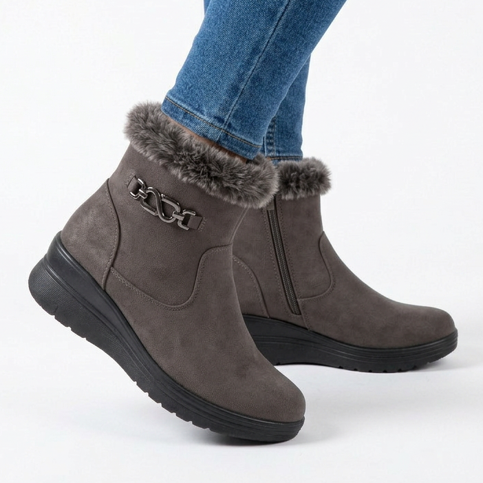 Mirea - Stivaletto comodo caldo donna
