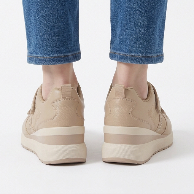 Nayla - Sneakers comfort elastico donna con strappo