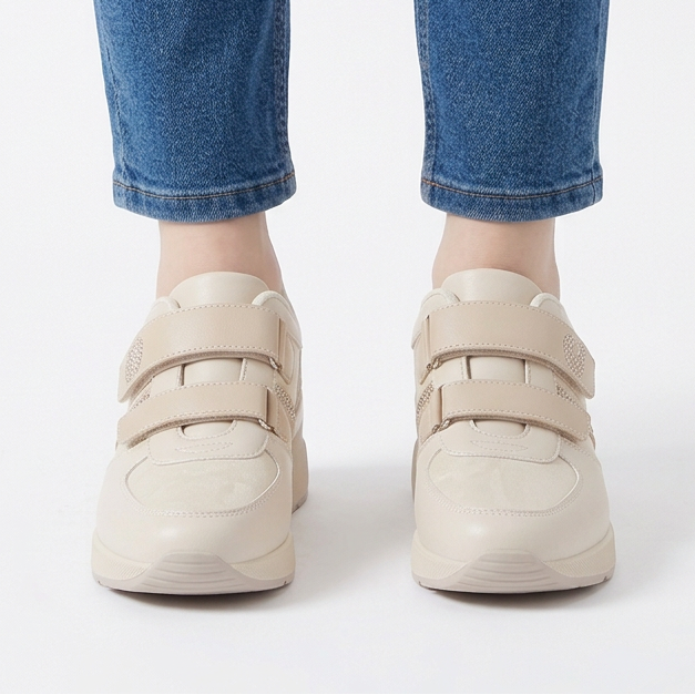 Nayla - Sneakers comfort elastico donna con strappo
