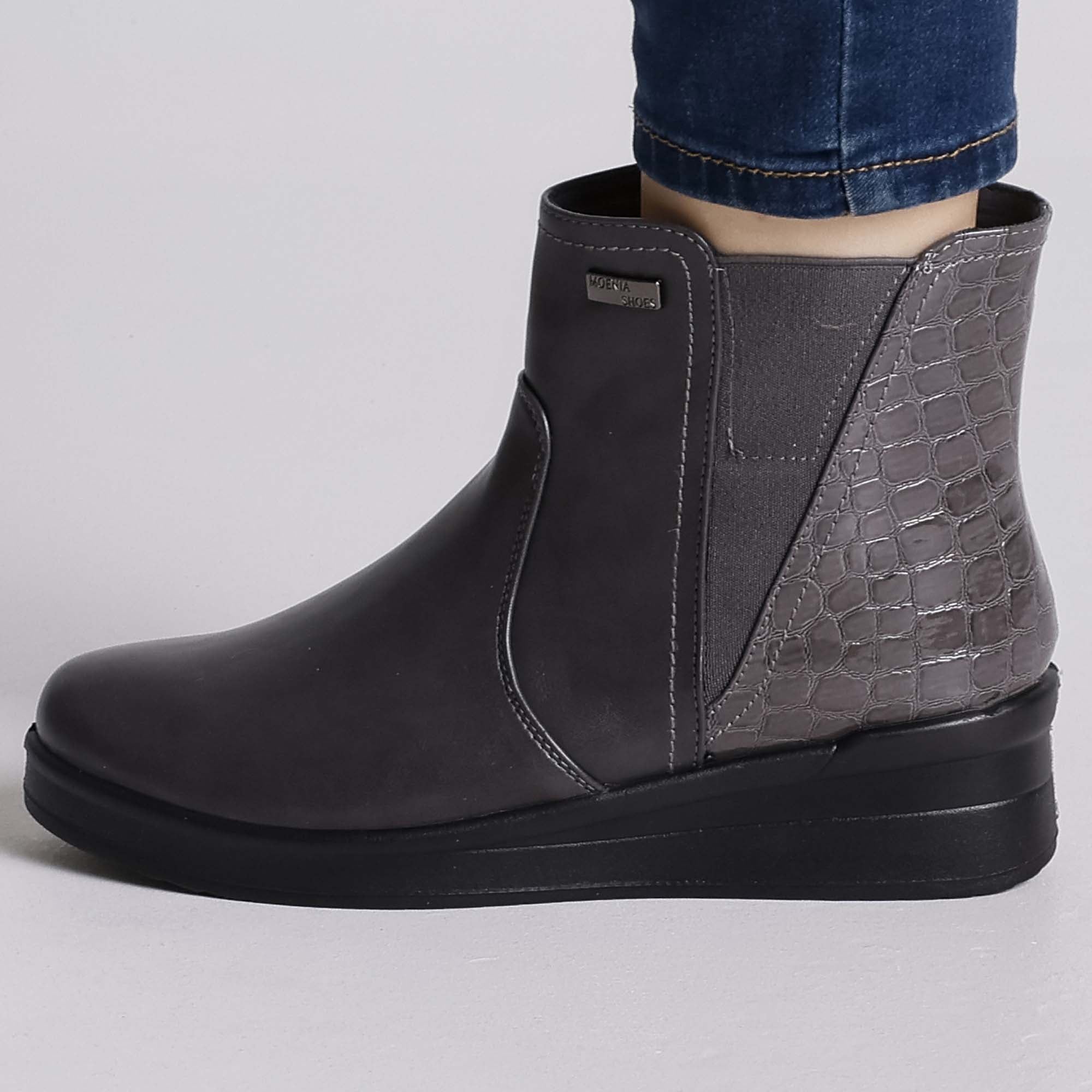 Gloria - Stivaletto comodo con zip