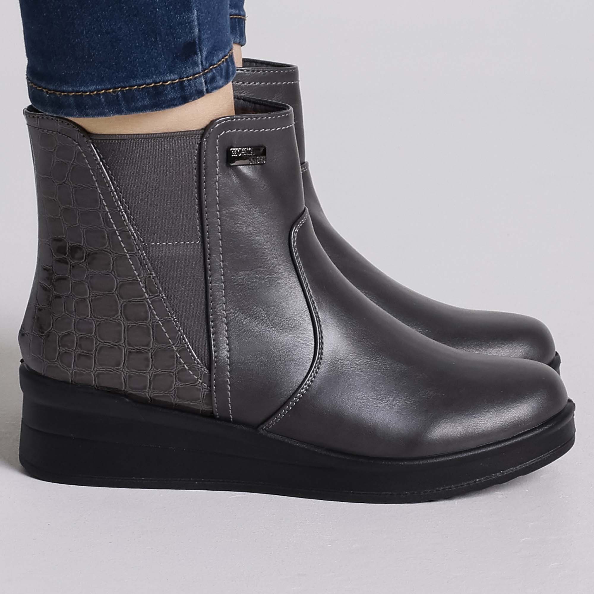 Gloria - Stivaletto comodo con zip