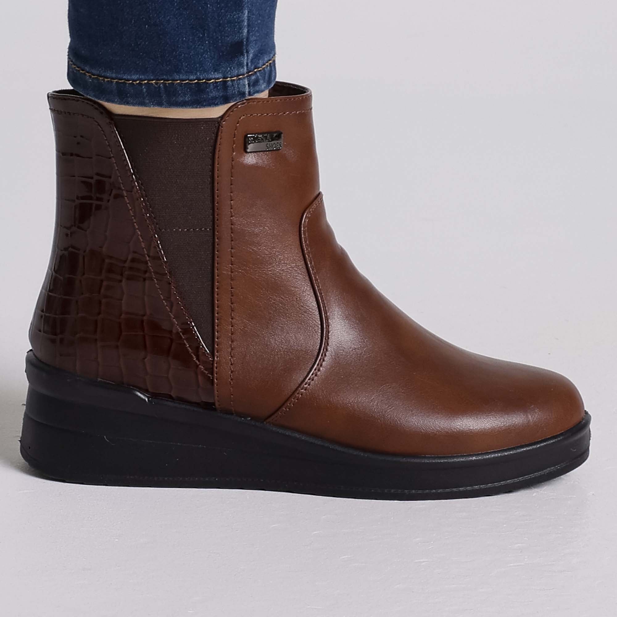 Gloria - Stivaletto comodo con zip