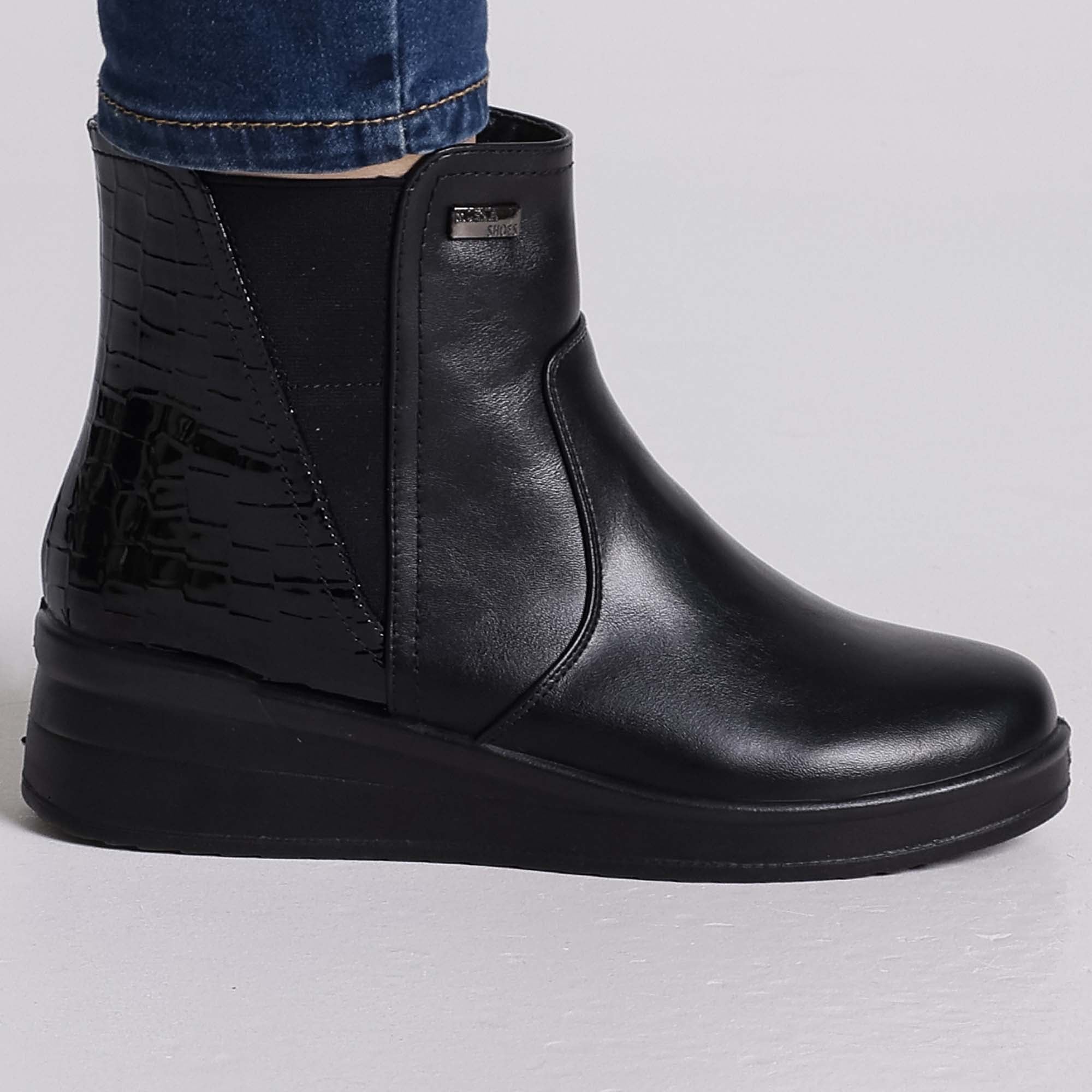 Gloria - Stivaletto comodo con zip