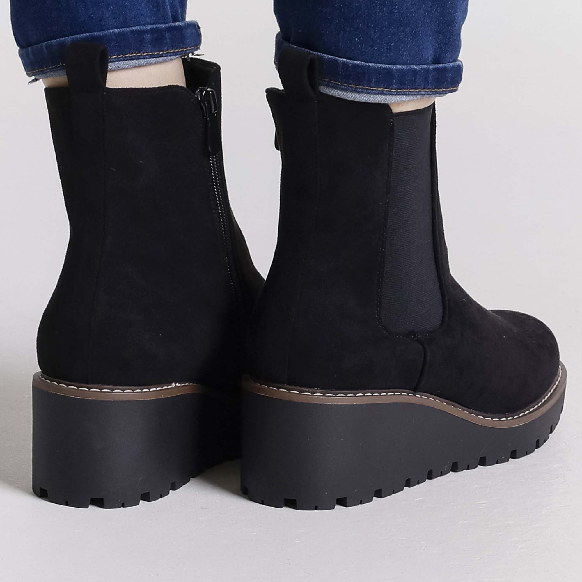 Petra - Stivaletto Comodo con zeppa