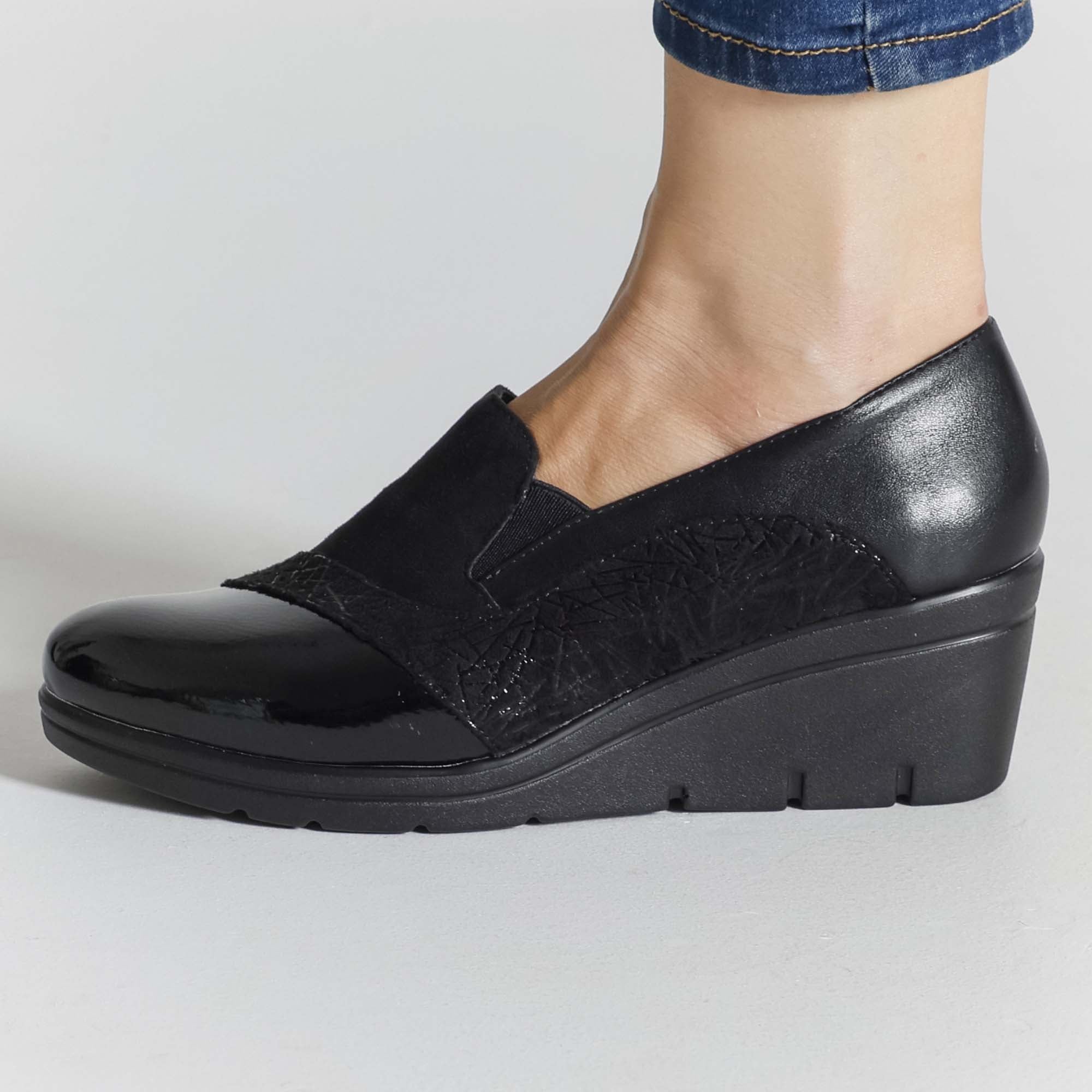 Sabina - Mocassino Comodo con zeppa