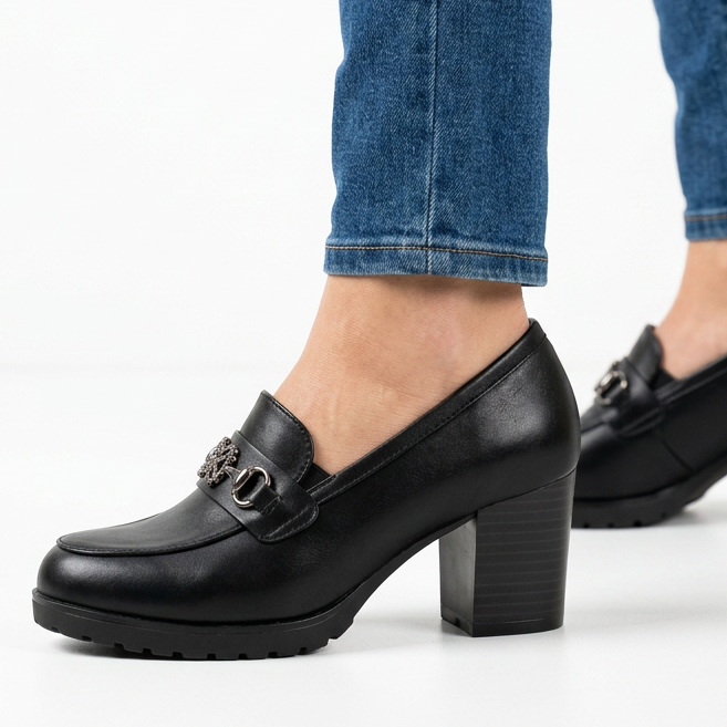 Veronica - Mocassino comodo con tacco