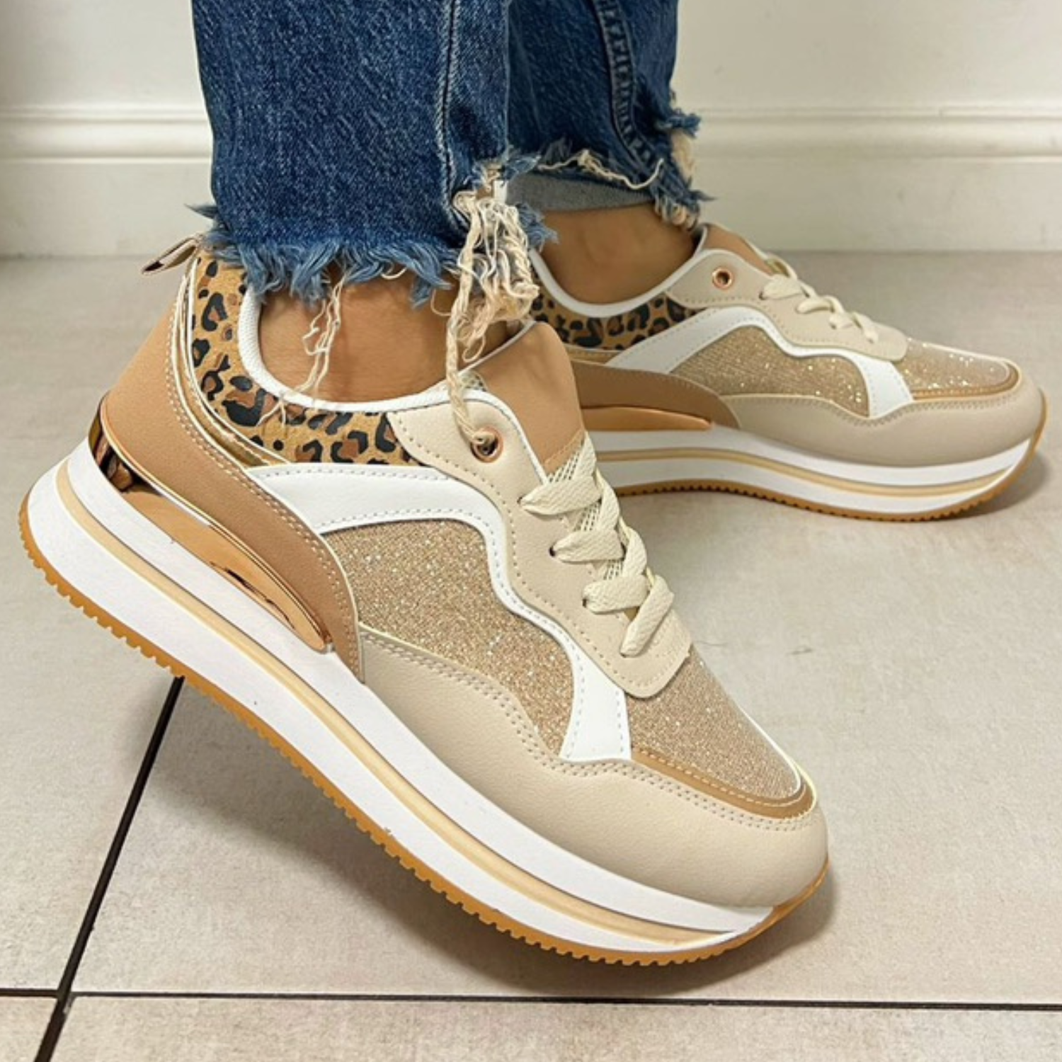 Marianna - Sneakers Leopardate